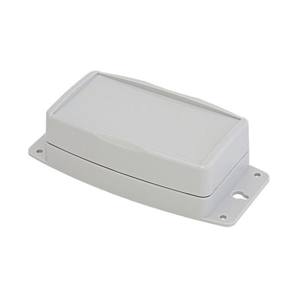 PACTEC プラスチックケース W91.2×H52.8×D192.8mm ライトグレイ OD36-2.0 1個 65-6470-85（直送品）