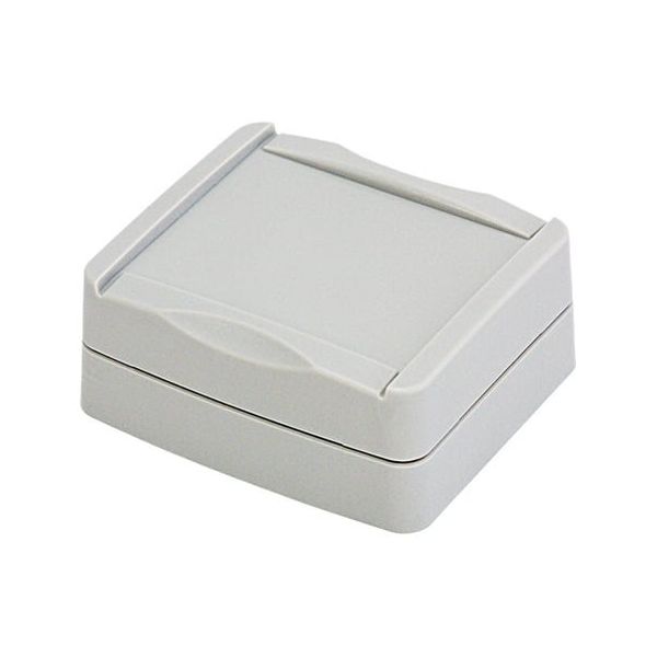 PACTEC プラスチックケース W91×H42.7×D102.5mm ライトグレイ ODNF43 1個 65-6470-87（直送品）