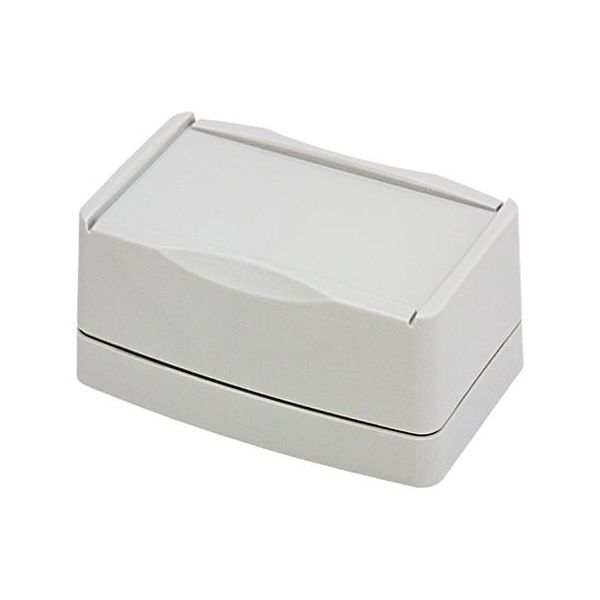 PACTEC プラスチックケース W91×H67.8×D140.5mm ライトグレイ ODNF45-2.5 1個 65-6470-92（直送品）