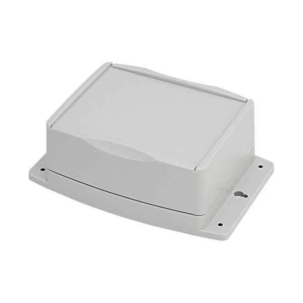 PACTEC プラスチックケース W129.1×H67.8×D192.6mm ライトグレイ OD56-2.5 1個 65-6470-95（直送品）