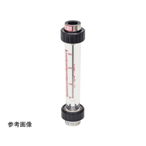 東京計装 ACシリーズアクリル管式フローメータ 水用 0.3~3L/min Rc15A SUS316 AC-1503-6R-P 1個（直送品）