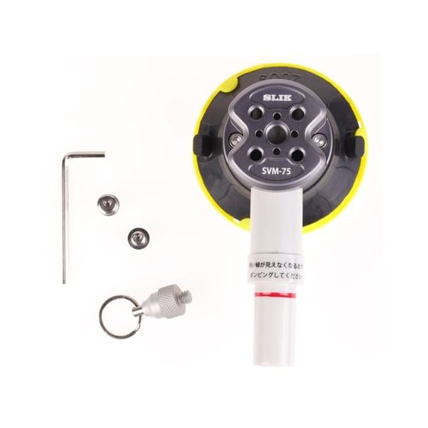 スリック サクションベース 75mm径 SVM-75 1個 67-6438-04（直送品）