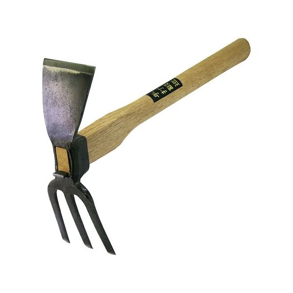 マルト大橋木工所 手打鍛造 片手鍬 イカ型 390mm柄 13345 1個 63-5446-61（直送品）