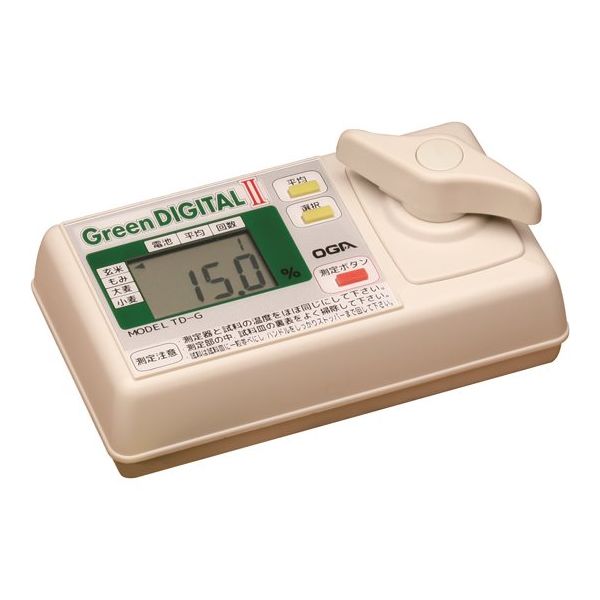 グリーンデジタルⅡ MODEL TD-G オガ電子 米麦水分測定器 グリーンデジタルII TD-G 1台 68-5146