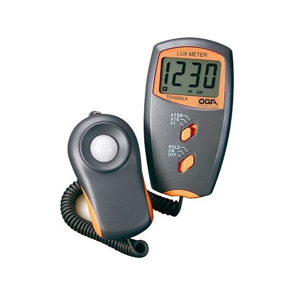 オガ電子 照度チェッカー TD-1000LX 1台 68-5146-28（直送品）