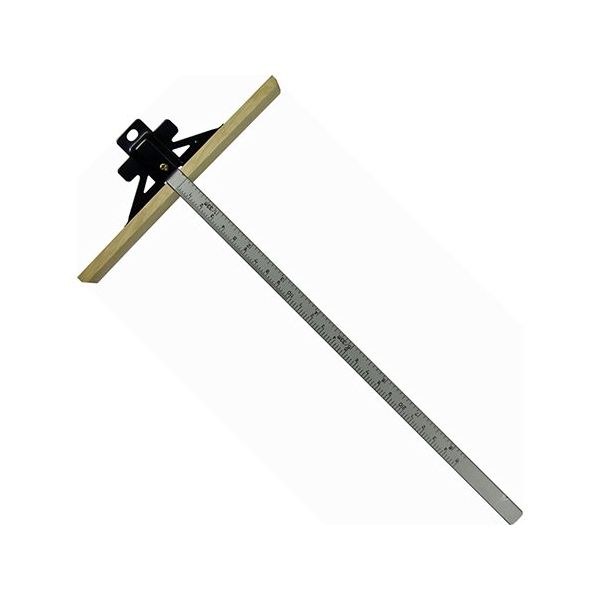 山谷製作所 丸のこ定規 樫羽付き T-300 1個 63-5418-55（直送品）