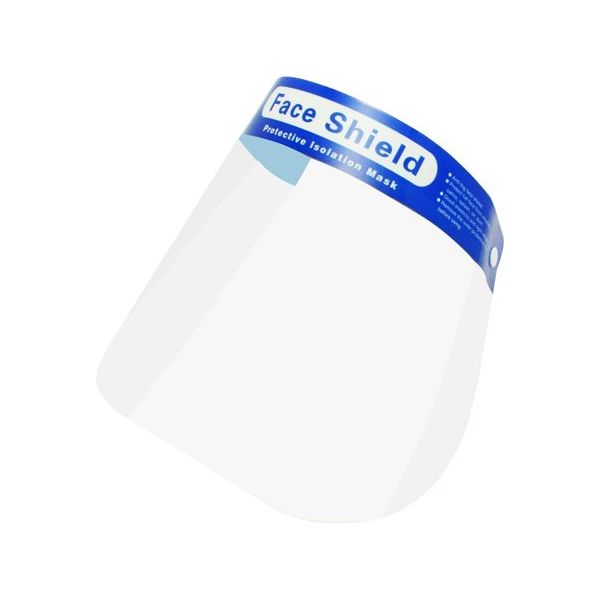小野商事 フェイスシールド フリーサイズ 10枚入 WS7501 1袋(10枚) 65-9409-23（直送品）