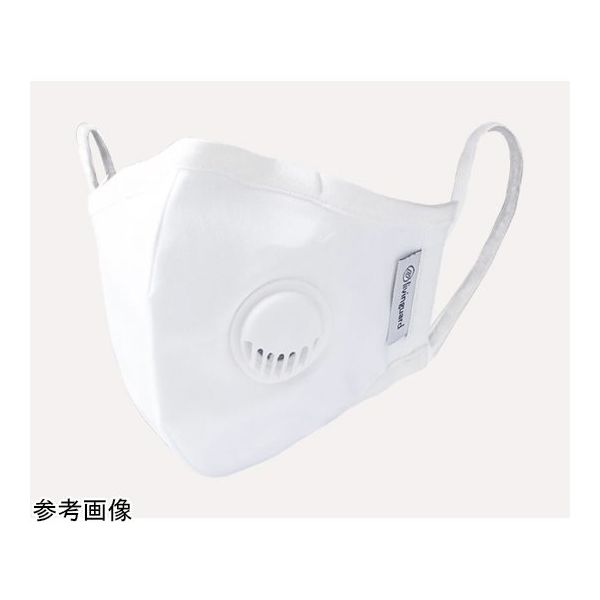 GSIクレオス Livinguard アンチウイルスマスク(ホワイト) 通気口有り L 100枚 GM21-82419V 1箱(100枚)（直送品）