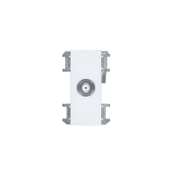 DXアンテナ 2K・4K・8K対応 壁面テレビ端子1端子形 WU72S 1個 63-1852-09（直送品）