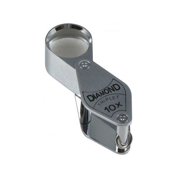 ミザールテック 鑑定用高倍率ルーペ 10倍 DA-10 1個 65-9408-16（直送品）