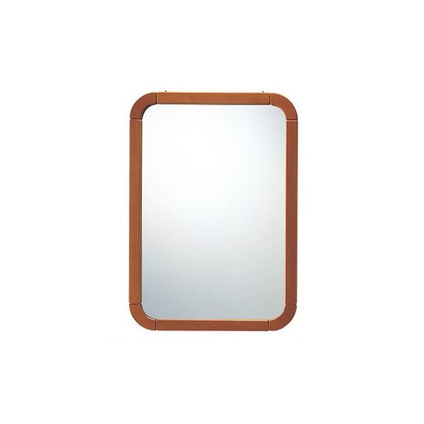 小野シャンブル (木製)木枠ミラー 900×600mm No.352 1台 68-5753-80（直送品）