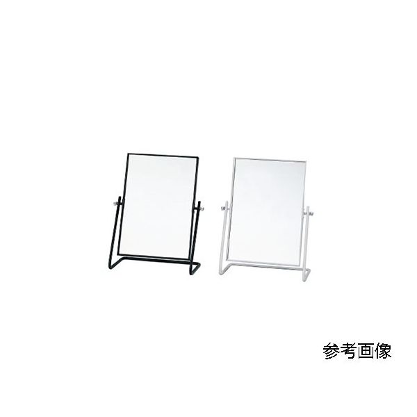 小野シャンブル スタンドミラー 400×320×180mm ブラック CK-1 1台 68-5753-98（直送品）