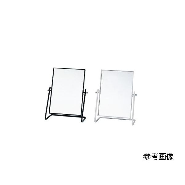 小野シャンブル スタンドミラー 400×320×180mm ホワイト CK-2 1台 68-5753-99（直送品）