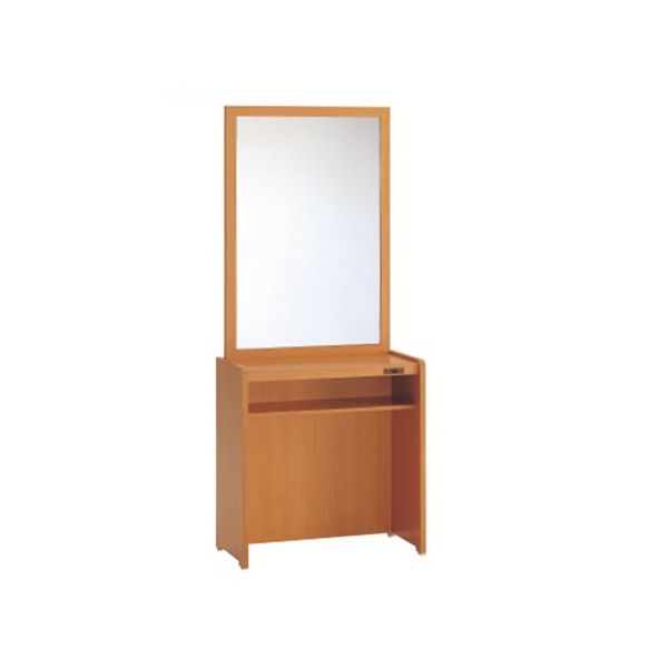 小野シャンブル フォレスト片面鏡(ナチュラル) 68-5753-42 1台（直送品）