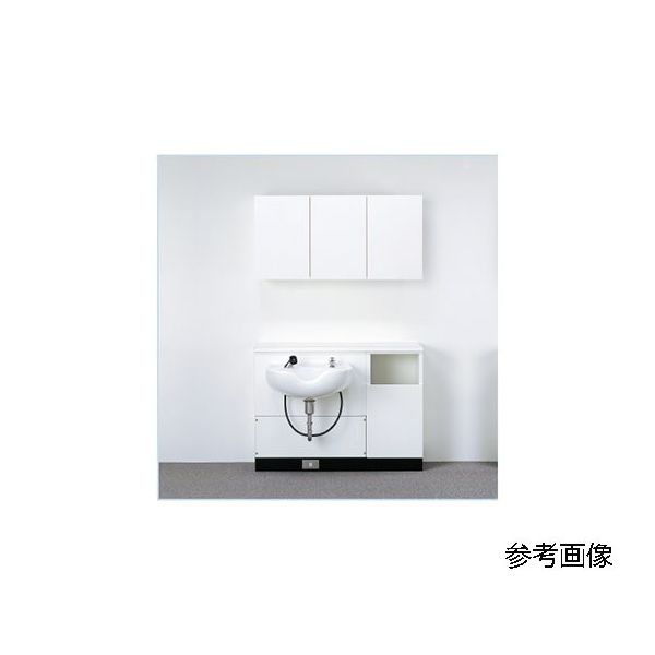 小野シャンブル 上部 タオル収納ケース 600×1200×310mm ホワイト C-88 1台 68-5754-16（直送品）