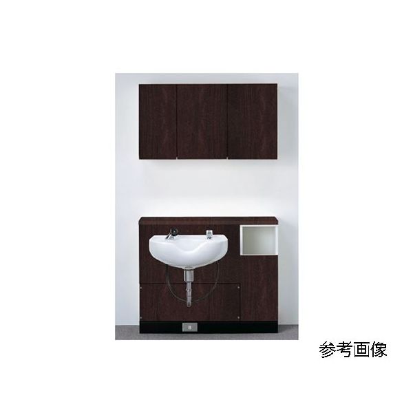 小野シャンブル 上部 タオル収納ケース ダークブラウン C-95 1台 68-5754-12（直送品）