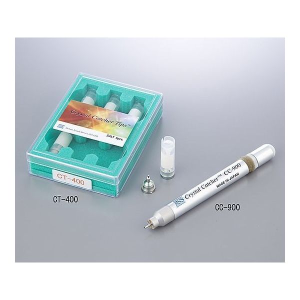 創晶 結晶マウントツール用ガラスチップ(アクア) 6個 CT-300 1箱(6個) 2-4165-04（直送品）