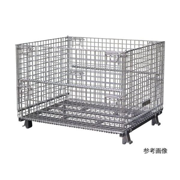 サンキン パレット ニューマルチタイプ 1200×1000×900mm(金網ピッチ50×50mm) 1255CML4 1台（直送品）