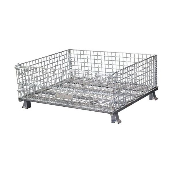 サンキン パレット コイルタイプ 1200×1000×510mm(金網ピッチ50×50mm) 1255SC41/2 1台（直送品）