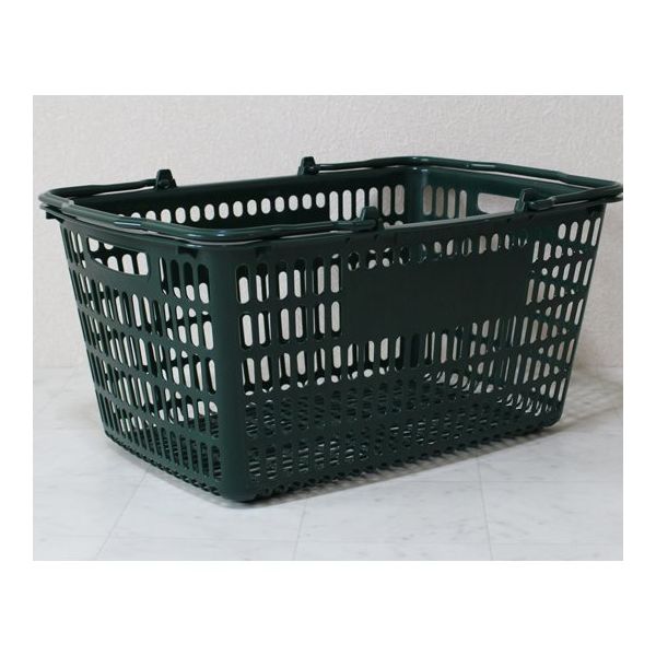 大和産業 買い物かご エバーグリーン 5個入 SL-20 1セット(5個) 65-5552-66（直送品）