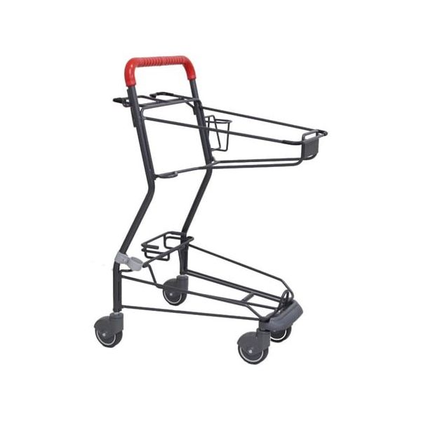 大和産業 ボールカート レッド グレー D630×W553×H951mm MDX8-RD 1台 65-5647-08（直送品）