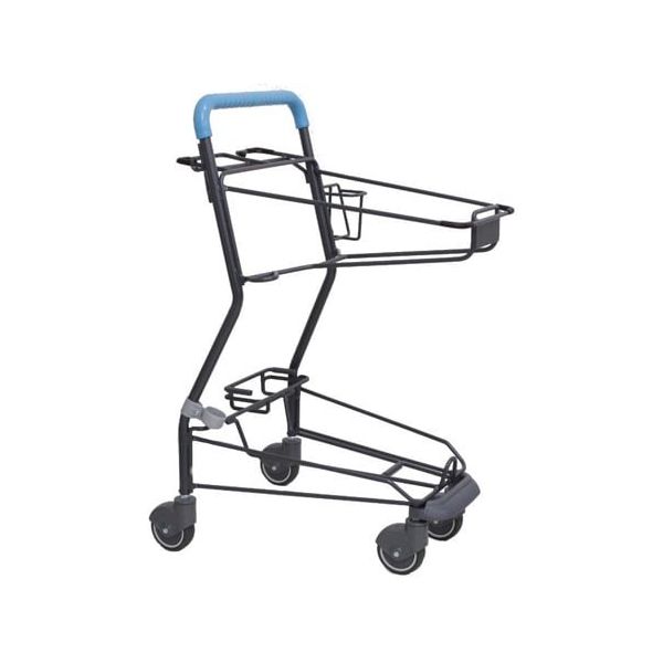 大和産業 ボールカート ブルー グレー D630×W553×H951mm MDX8-BU 1台 65-5647-09（直送品）