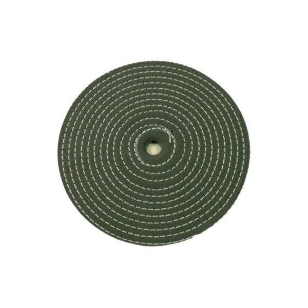 ビソオ バフモーター用 グリーン鉄バフ(25枚合わせ) D-33 1個 63-2740-81（直送品）