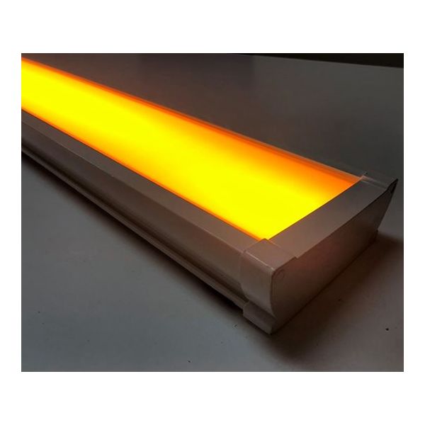 電費半分 LED照明 DC24V 黄色 EH64-20X-power DC24Y 1個 63-4168-53（直送品）