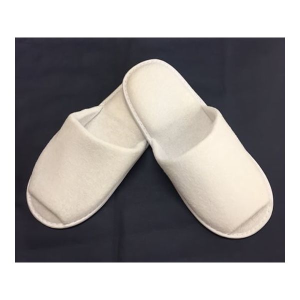 トータス スリッパ Tー3IMN 白 1箱(100足入) MN001 1箱(100足) 63-7051-35（直送品）