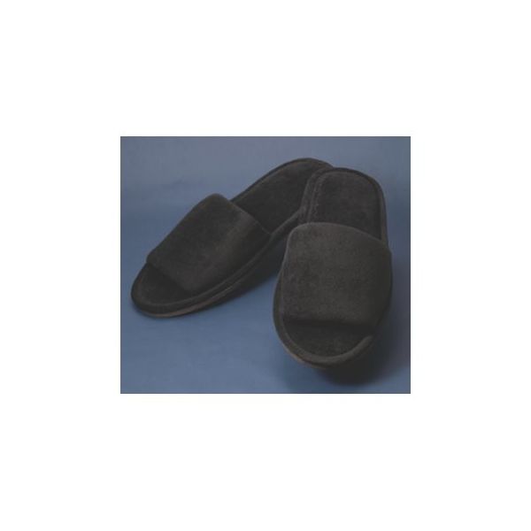 トータス スリッパ Tー4EX 黒 1箱(70足入) HQ002 1箱(70足) 63-7051-42（直送品）