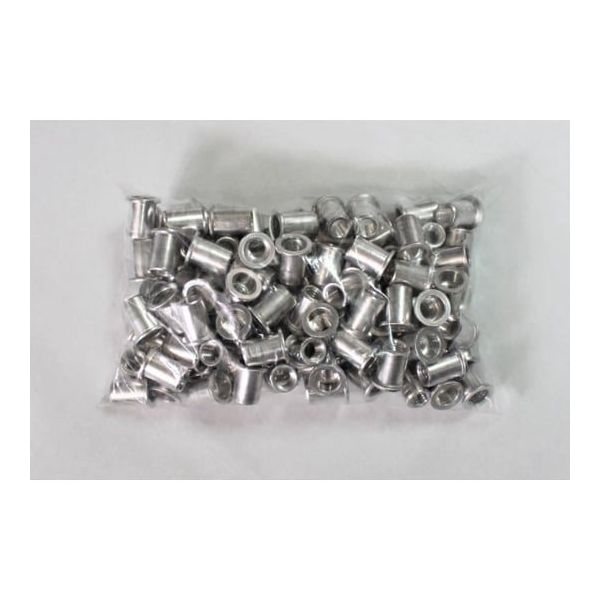 アズワン ナットリベット アルミ M8×1.25 100個入 64-8946-09 1袋(100個)（直送品）