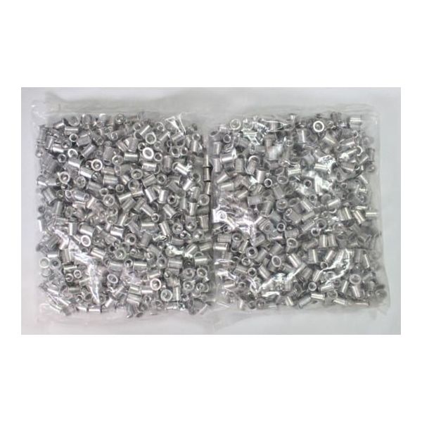 アズワン ナットリベット アルミ M8×1.25 1000個入 64-8946-11 1セット(1000個)（直送品）