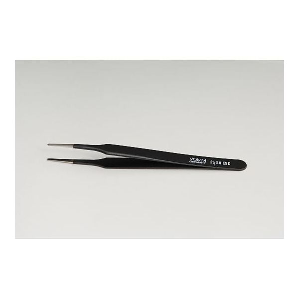 VOMM 精密ピンセット No.2A SA 2A 1本 65-9238-85（直送品）
