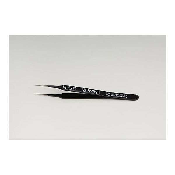 VOMM 精密ピンセット No.4 SA 4 1本 65-9238-83（直送品）