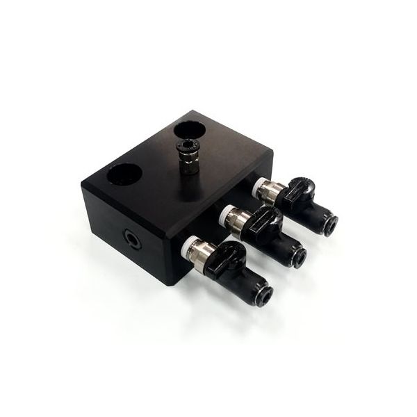 佐々木工機 Airーfix 22B1用3連マニホールド AFMN3 1個 67-2189-44（直送品）