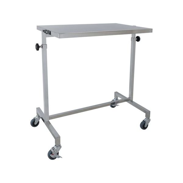 スギモト産業 昇降式消毒盤台(天板フラット) ステンレス製 W750×D500×H800~1200mm 完成品 OP-45F 1台（直送品）