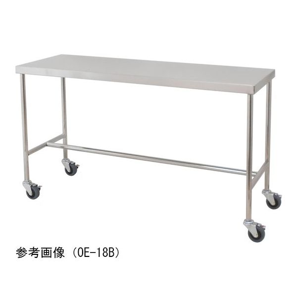 スギモト産業 ステンレス作業台(作業テーブル) W1200×D400×H700mm B 完成品 OE-18B 1台 67-7083-68（直送品）