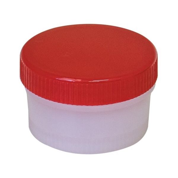 アズワン モレナイ軟膏容器 Eー24 赤 100個入 67-9230-76 1箱(100個)（直送品）