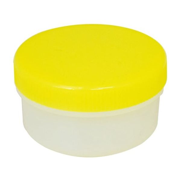 アズワン モレナイ軟膏容器 Eー53 黄 50個入 67-9230-93 1箱(50個)（直送品）