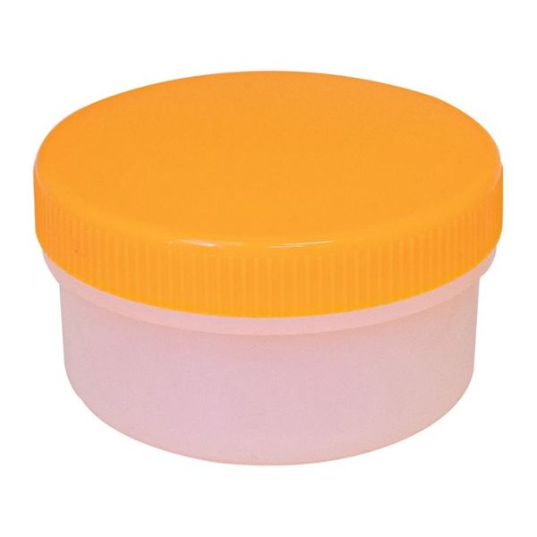 アズワン モレナイ軟膏容器 Eー53 オレンジ 50個入 67-9230-97 1箱(50個)（直送品）