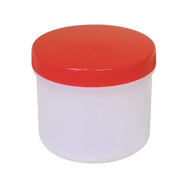 アズワン モレナイ軟膏容器 Eー130 赤 30個入 67-9231-22 1箱(30個)（直送品）