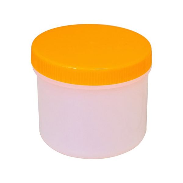 アズワン モレナイ軟膏容器 Eー130 オレンジ 30個入 67-9231-25 1箱(30個)（直送品）