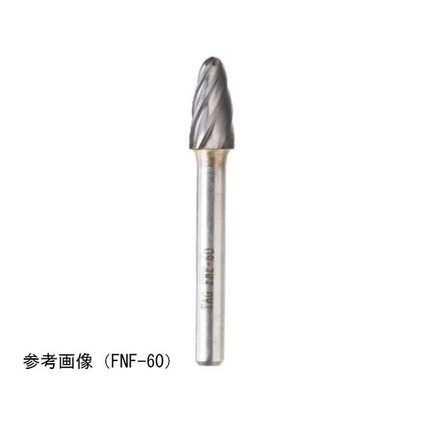 TAG アルミ用超硬バー シャンク径6mm FNシリーズ 全長69mm FNF-80 1本 68-0614-39（直送品）