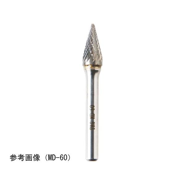 TAG 標準タイプ超硬バー シャンク径6mm Mシリーズ ダブル 全長50mm MD-41 1本 68-0618-21（直送品）