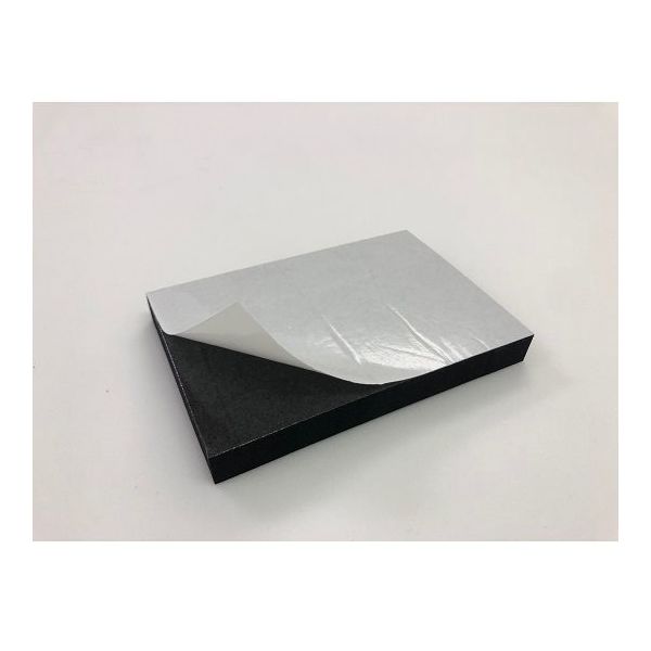 イノアック CRゴムスポンジ 硬度25°(粘着付き)15×1000×1000mm C-4305 1個 68-0728-75（直送品）