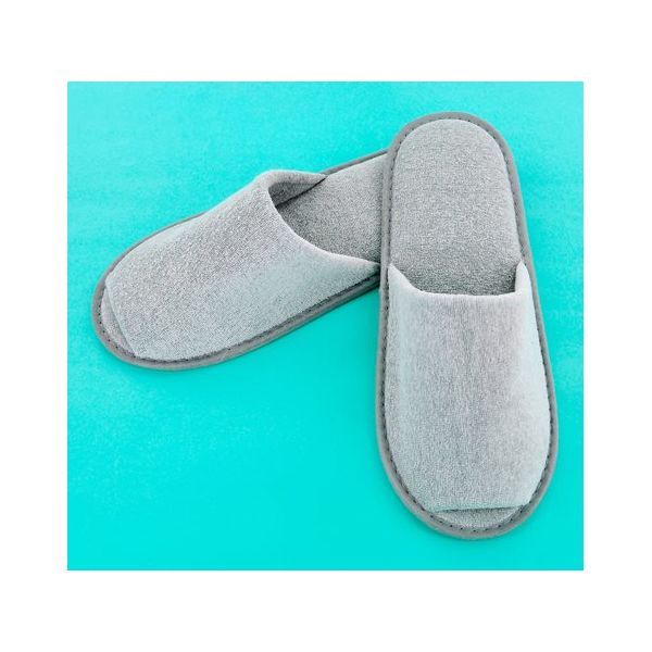 トータス スリッパ グレー Tー3CA 130足入 C002 1箱(130足) 68-0761-69（直送品）