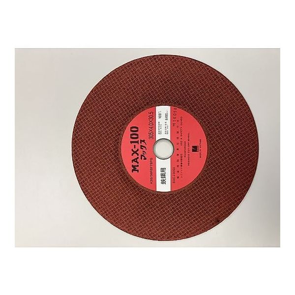 DAS エンジンカッター専用強切断砥石 MAX100 A 外径305×厚み4mm 1箱(5枚入) BXCJ5002 1箱(5枚)（直送品）