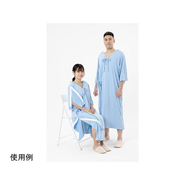 アズワン 術前・術後衣(ワンピース)グッドネス(R)ガウン Mサイズ 68-4755-19 1枚（直送品）