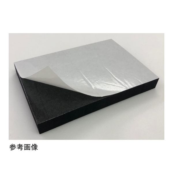 平和 EPDMゴムスポンジ 硬度20°(粘着付き)40×500×500mm EP-205 1個 68-0795-79（直送品）