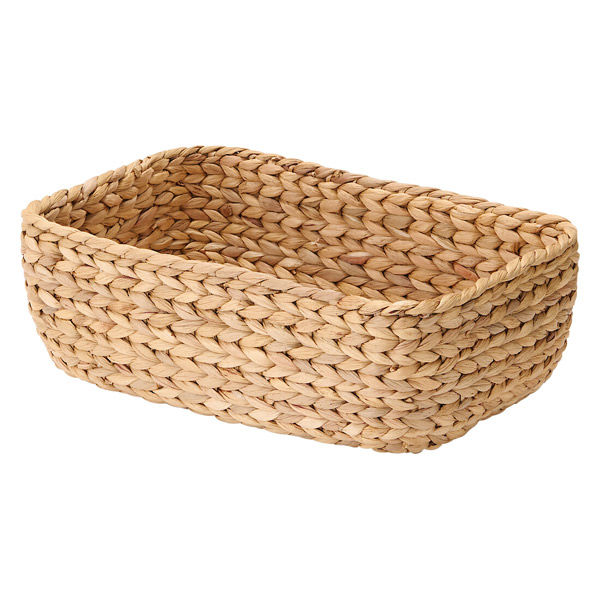 無印良品 ニトリ 10個組ラタンバスケット　長方形　角型　ウォーターヒヤシンス 楽天市場】【無印良品 公式】ウォーターヒヤシンス 長方形